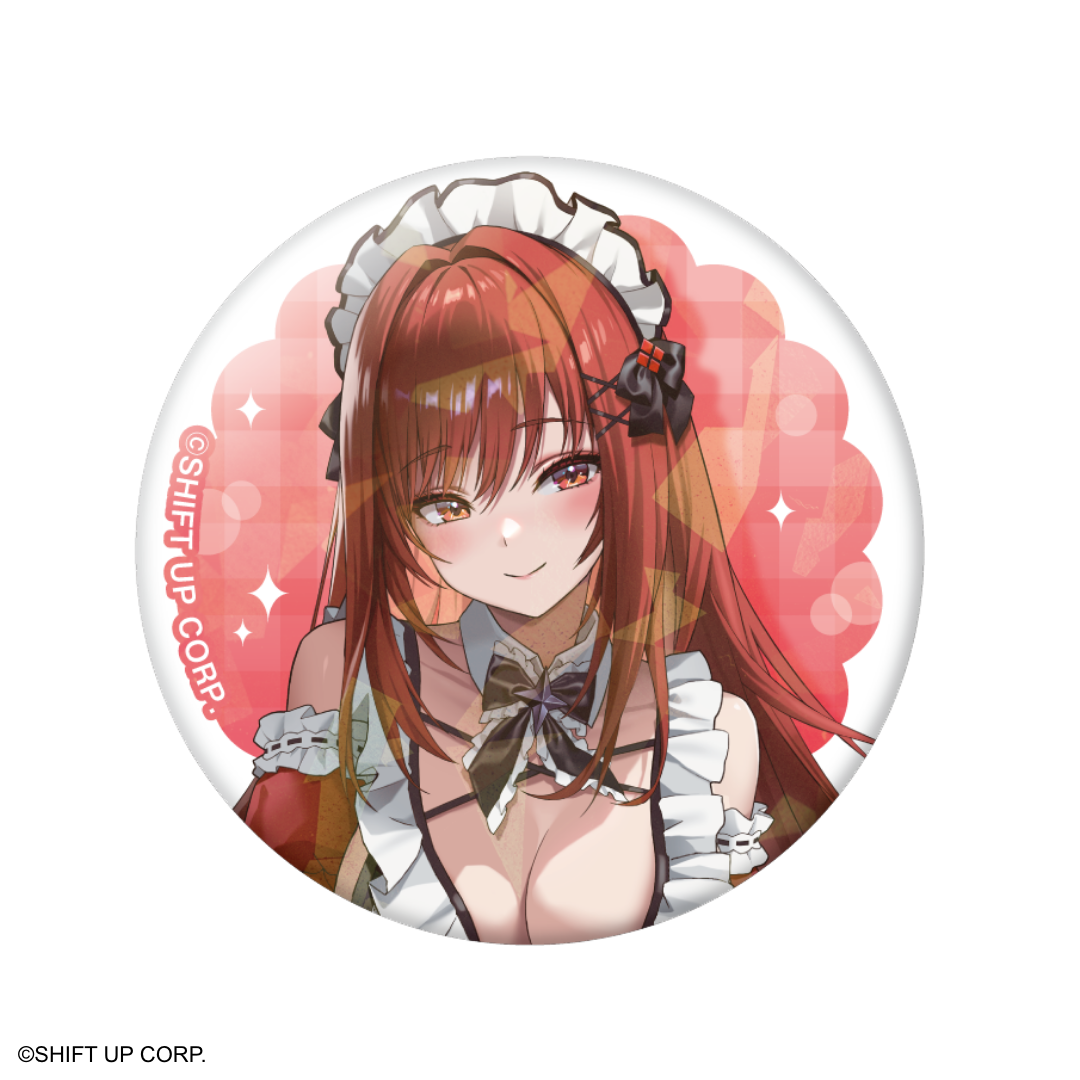 トレーディング缶バッジ(全8種)- 勝利の女神:NIKKE Collaboration Cafe 第3弾