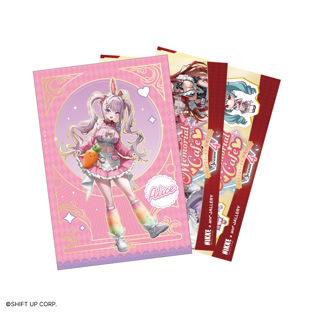 ポストカードセット（全7種）- 勝利の女神：NIKKE 第4弾 – and GALLERY