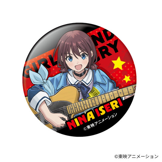 トレーディング缶バッジ(全10種)- TVアニメ『ガールズバンドクライ』