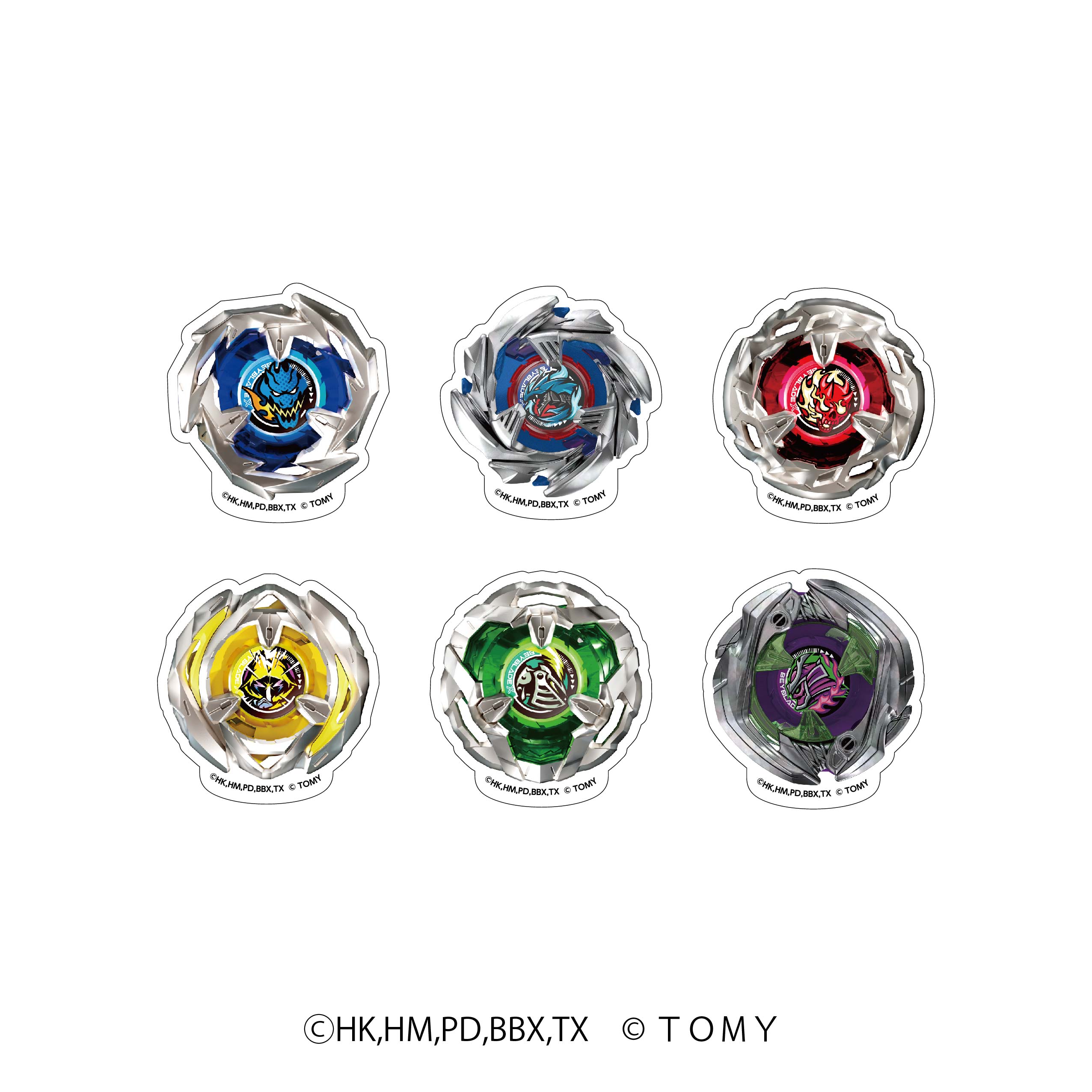 BEYBLADE BAR BEYBLADE X ランダムダイカットステッカーVol.1