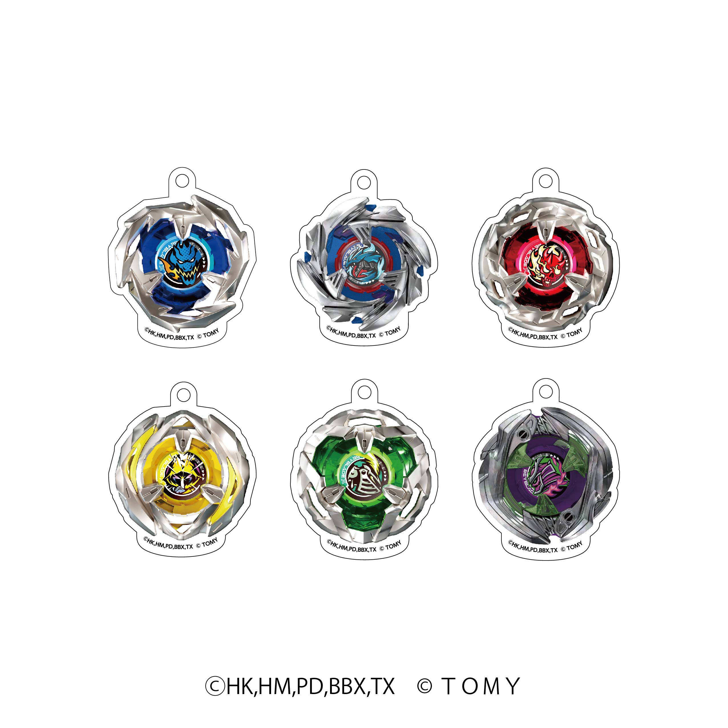 ベイブレード　アクリルキーホルダー BEYBLADE BAR BEYBLADE X ランダムアクリルベイキーホルダーVol.1 (全