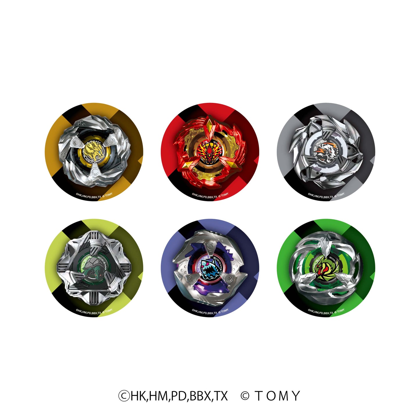 BEYBLADE BAR BEYBLADE X ランダム缶バッジVol.1 (全12種ランダム)