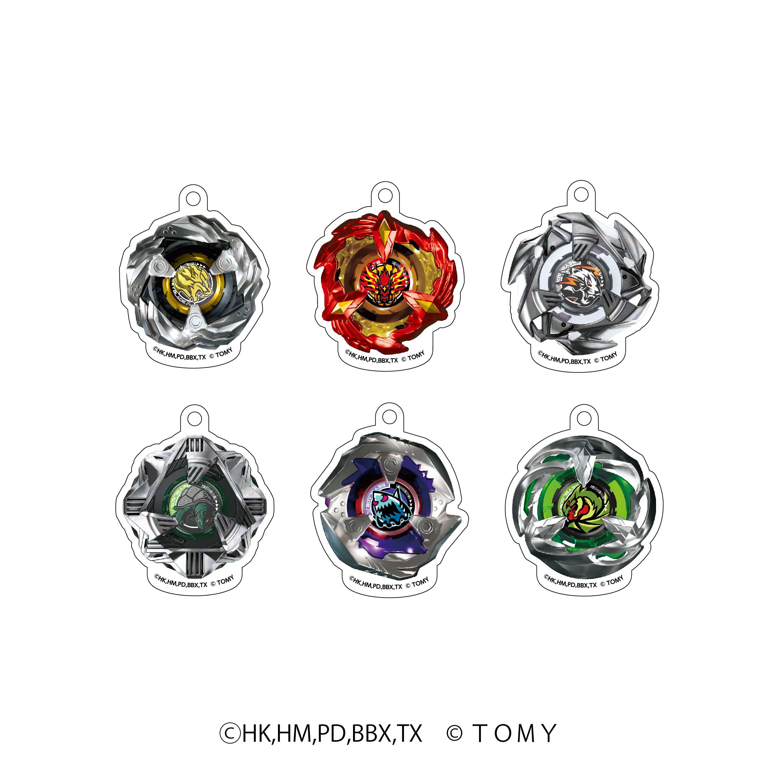 ベイブレード　アクリルキーホルダー BEYBLADE BAR BEYBLADE X ランダムアクリルベイキーホルダーVol.1 (全