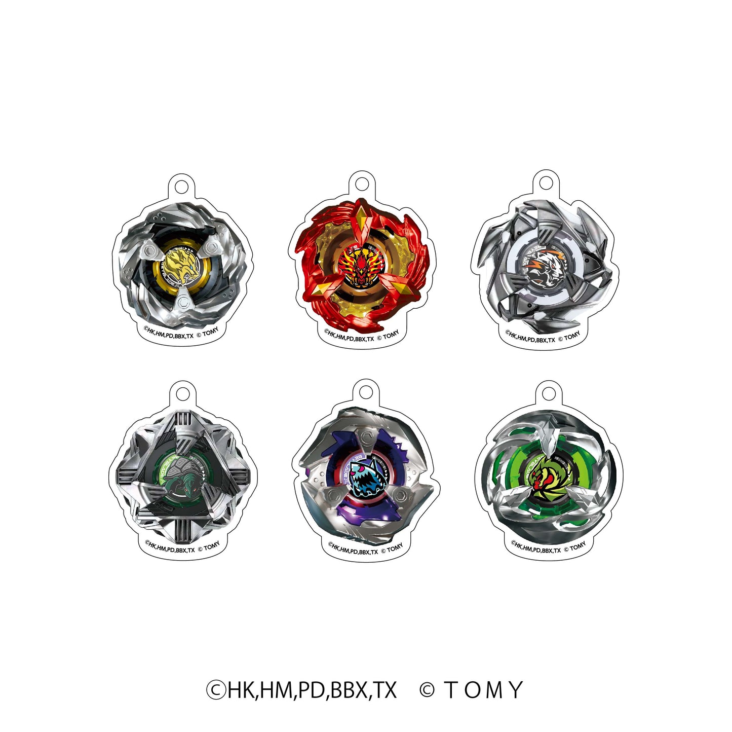 BEYBLADE BAR BEYBLADE X ランダムアクリルベイキーホルダーVol.1 (全12種ランダム)