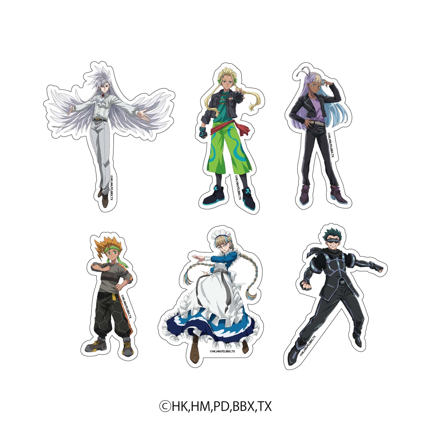 BEYBLADE BAR BEYBLADE X ランダムダイカットステッカーVol.1 ブレーダーVer. (全12種ランダム)