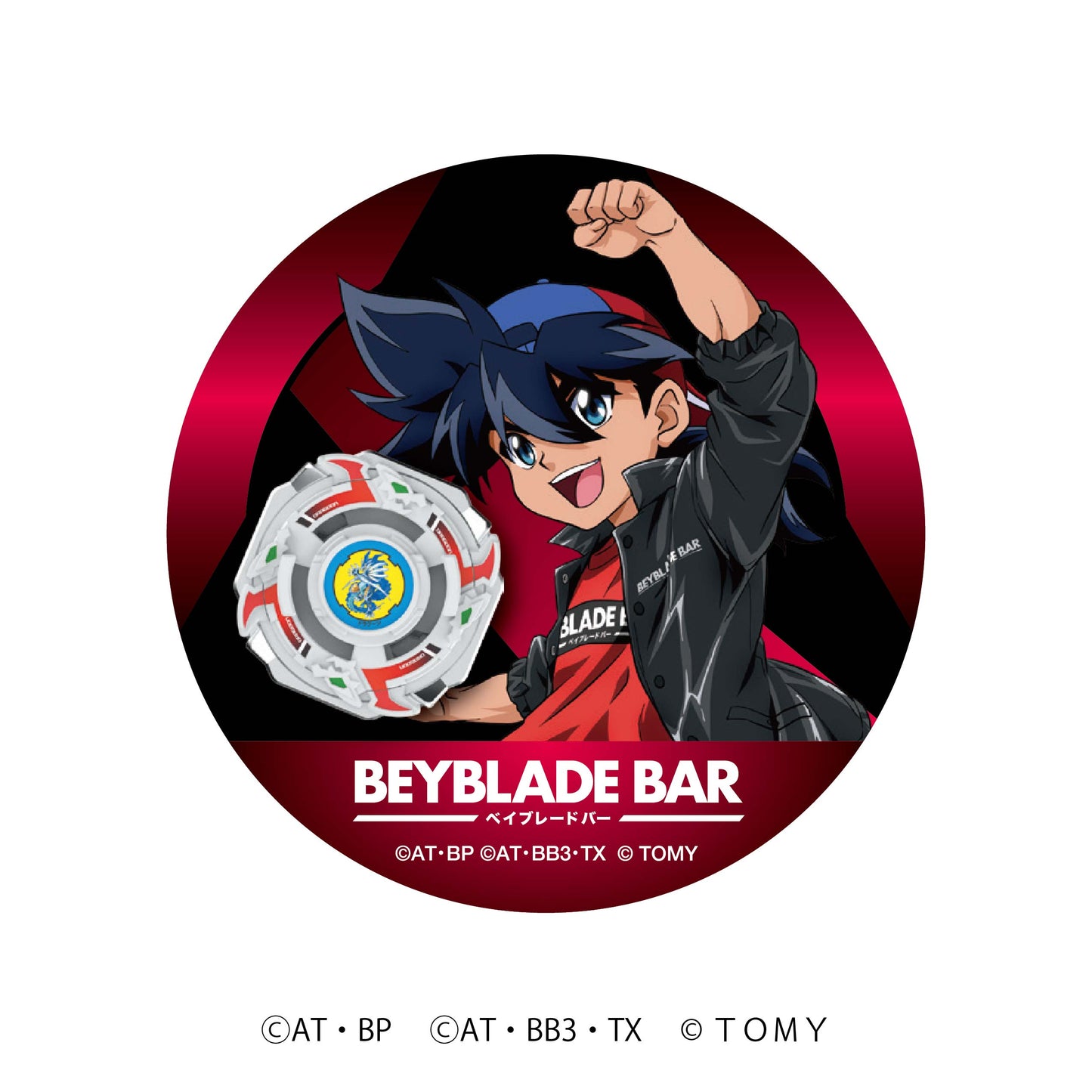 BEYBLADE BAR オリジナル缶バッジ (全5種/描き下ろしイラスト)