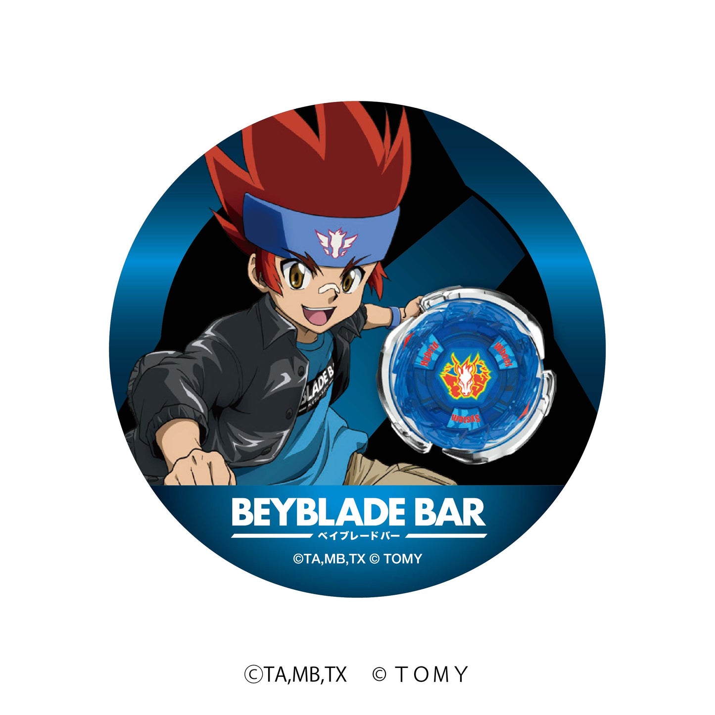 BEYBLADE BAR オリジナル缶バッジ (全5種/描き下ろしイラスト)