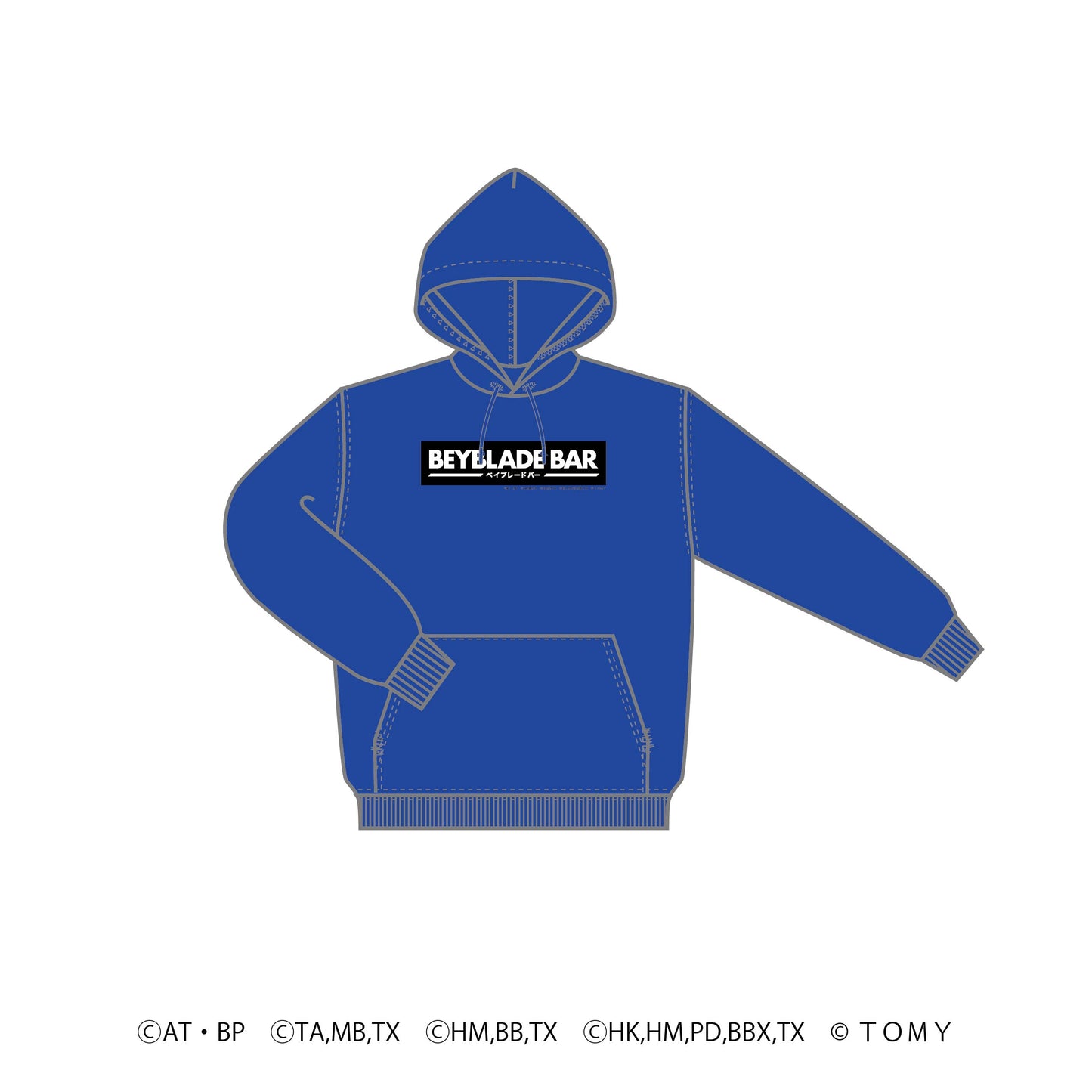 BEYBLADE BAR オリジナルオーバーサイズパーカー（M・L・XL）