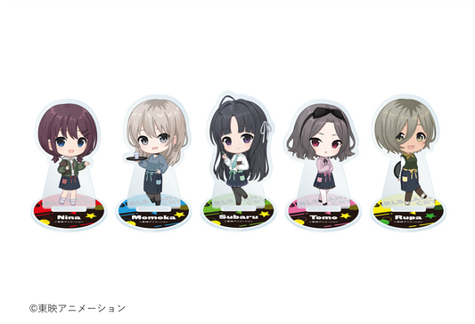 トレーディングミニキャラアクリルスタンド（全5種）- TVアニメ『ガールズバンドクライ』