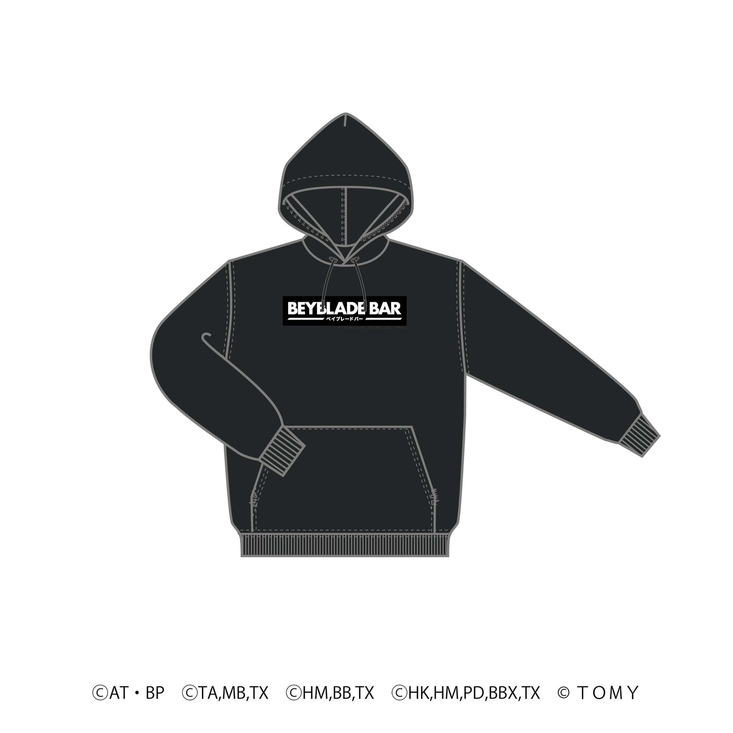 BEYBLADE BAR オリジナルオーバーサイズパーカー（M・L・XL）