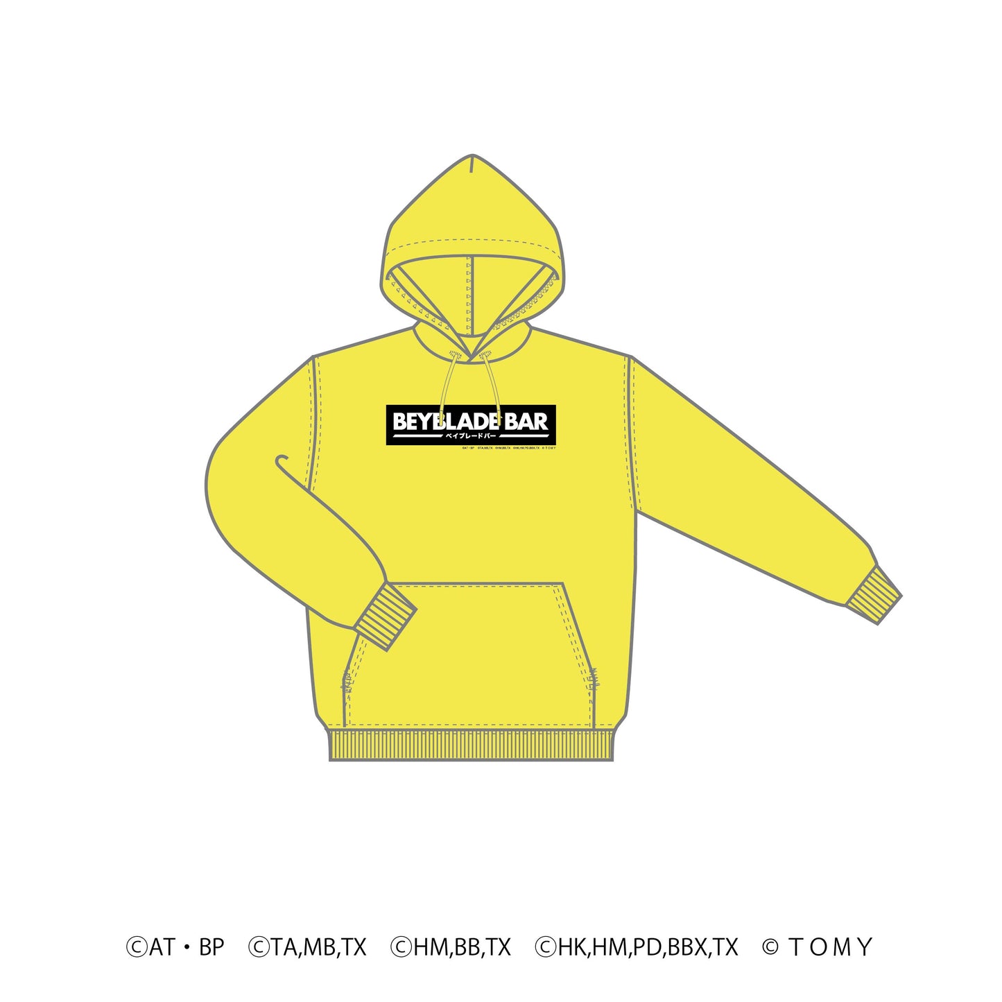 BEYBLADE BAR オリジナルオーバーサイズパーカー（M・L・XL）