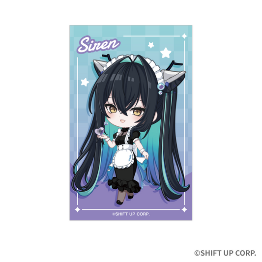 トレーディングクリアカード ミニキャラver.（全6種） - 勝利の女神：NIKKE 第2弾