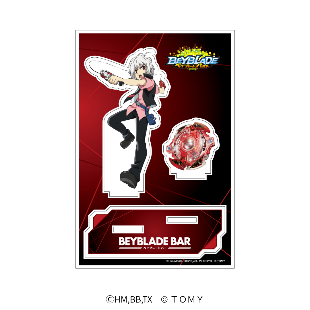 ベイブレード バースト 蒼井バルト 紅シュウ アクリルスタンド 缶バッジ ベイブレード バースト 蒼井バルト 紅シュウ アクリルスタンド 缶
