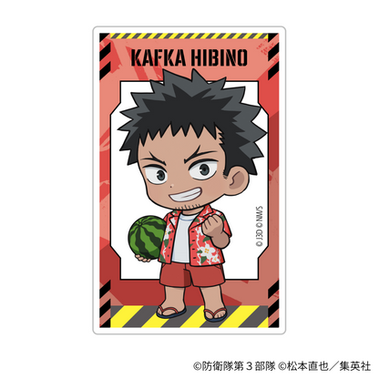 トレーディングクリアカード(全8種) - アニメ『怪獣８号』