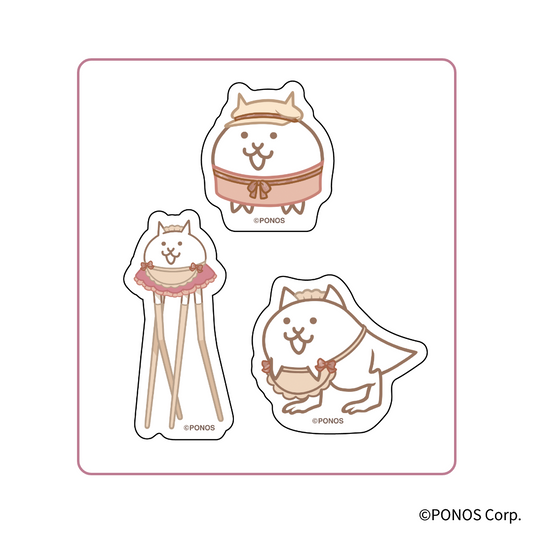 ステッカーセット（全3種）- 「にゃんこ大戦争」