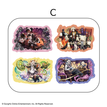 ステッカーセット（後半2種）- 『執事とメイドとパズドラカフェ』