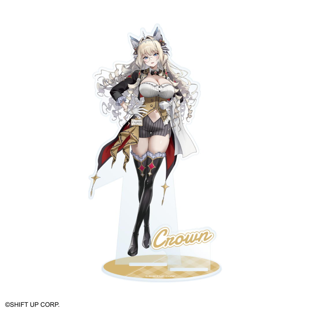 勝利の女神 NIKKE and GALLERY BIGアクリルスタンド 3個 BIGアクリルスタンド（全4種）- 勝利の女神：NIKKE Collaboration Cafe