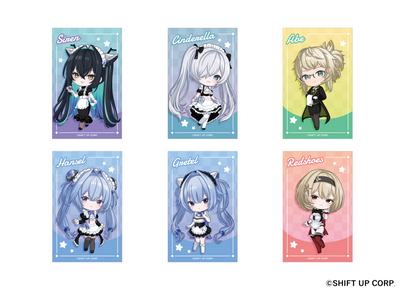 トレーディングクリアカード ミニキャラver.（全6種） - 勝利の女神：NIKKE 第2弾