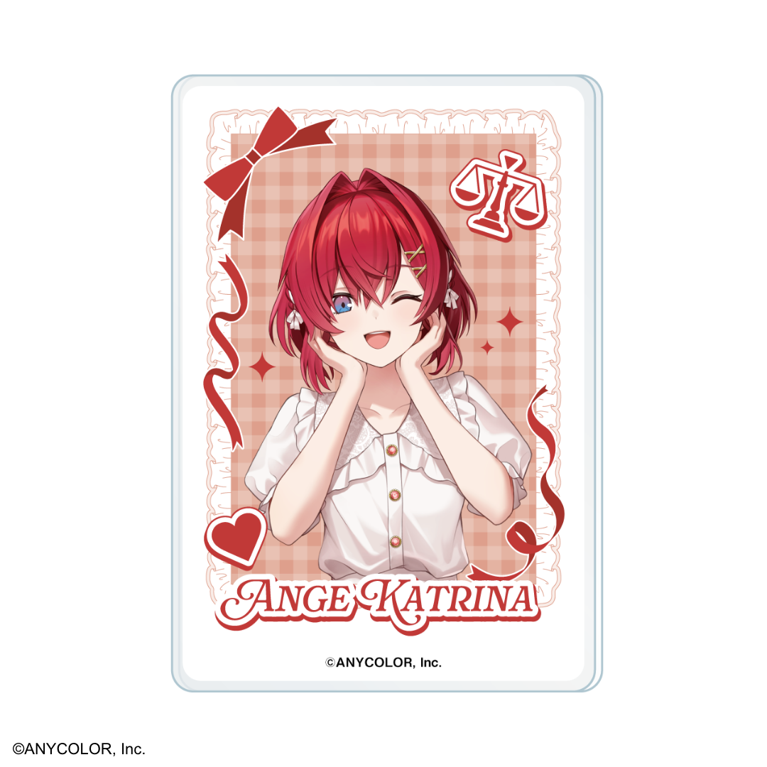 セクト　サークルライチ　SR サイン入りアクリルボード　デジリアトレカ トレーディングクリアカード A（全6種）- にじさんじCafe – and