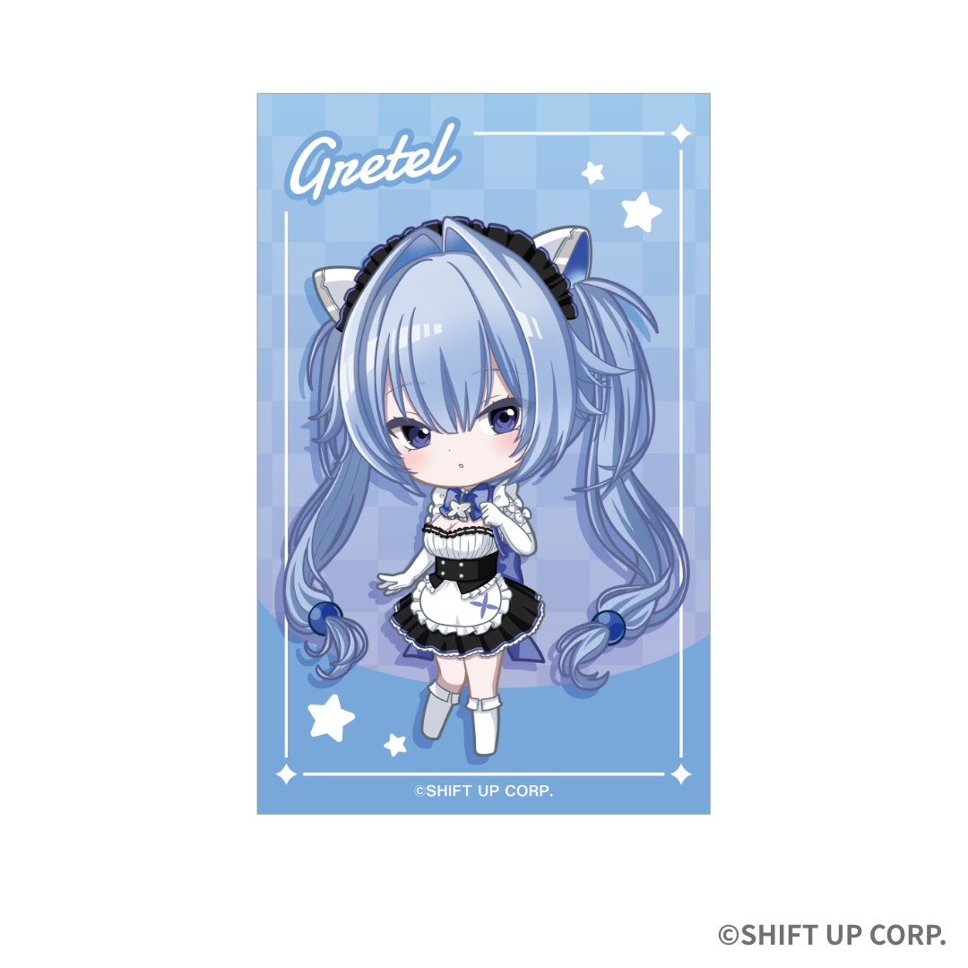 トレーディングクリアカード ミニキャラver.（全6種） - 勝利の女神：NIKKE 第2弾