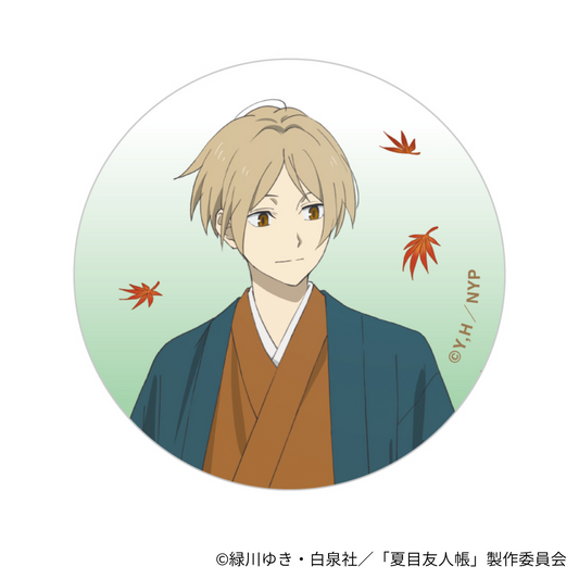 トレーディング缶バッジ（全5種）- TV アニメ「夏目友人帳」
