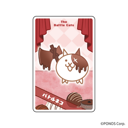 トレーディングクリアカード（全9種・ランダム）- 「にゃんこ大戦争」