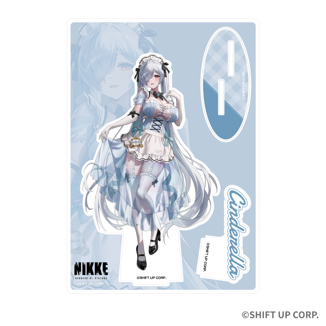 BIG等身イラストアクリルスタンド（全6種） - 勝利の女神：NIKKE 第2弾