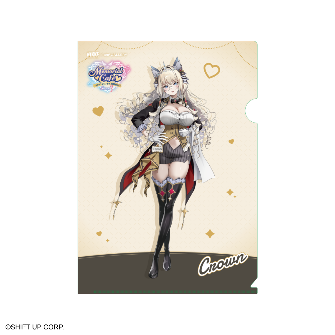 クリアファイル（全5種）- 勝利の女神：NIKKE Collaboration Cafe 第3弾