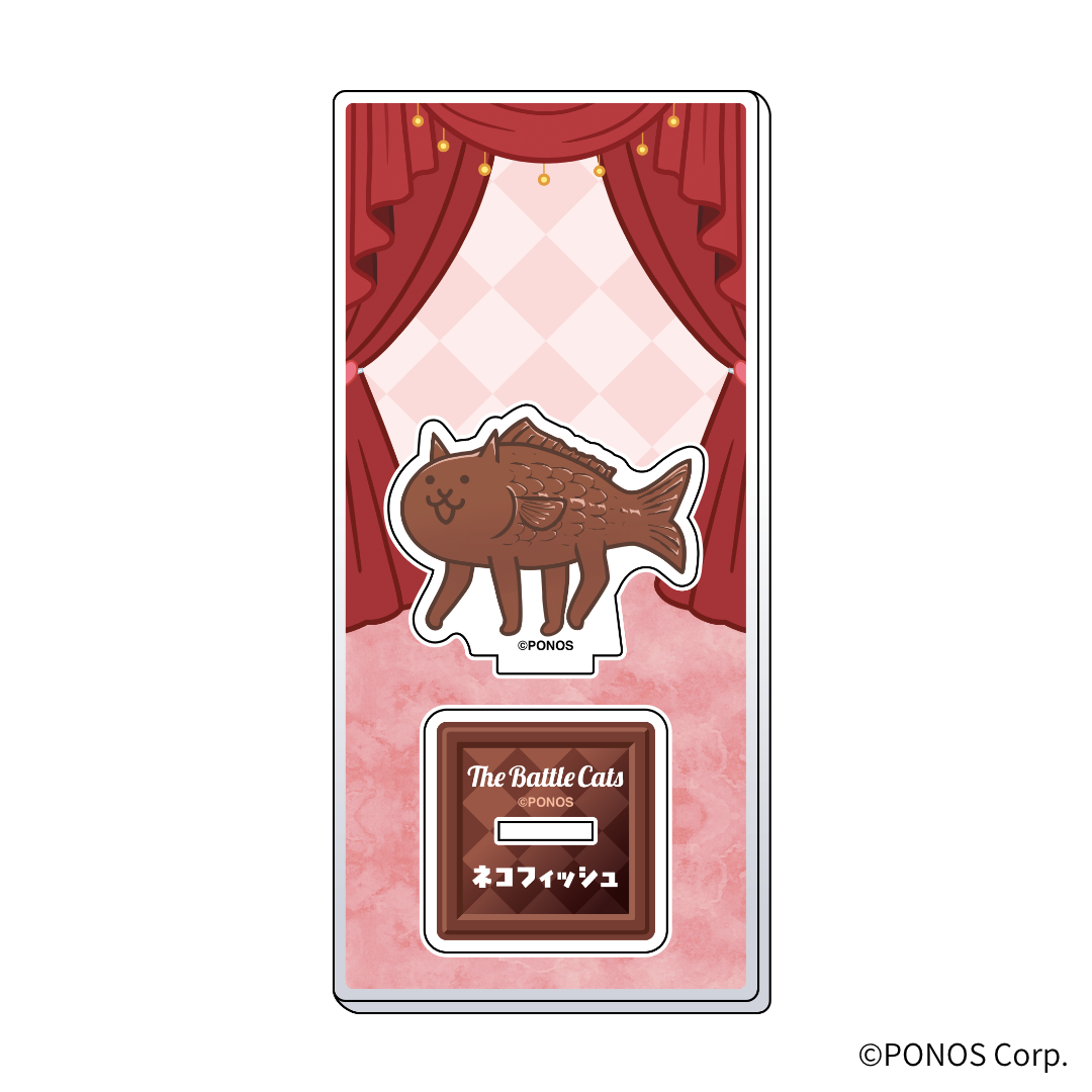 トレーディングミニキャラアクリルスタンド（全9種・ランダム）- 「にゃんこ大戦争」