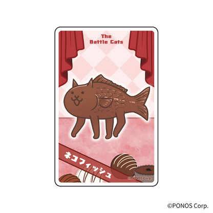 トレーディングクリアカード（全9種・ランダム）- 「にゃんこ大戦争」