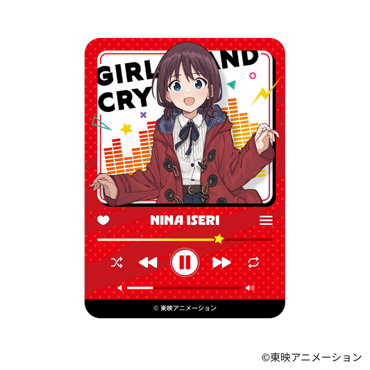 トレーディングクリアカードＡ（全10種）- TVアニメ『ガールズバンドクライ』