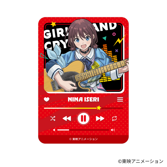 トレーディングクリアカードＢ（全10種）- TVアニメ『ガールズバンドクライ』