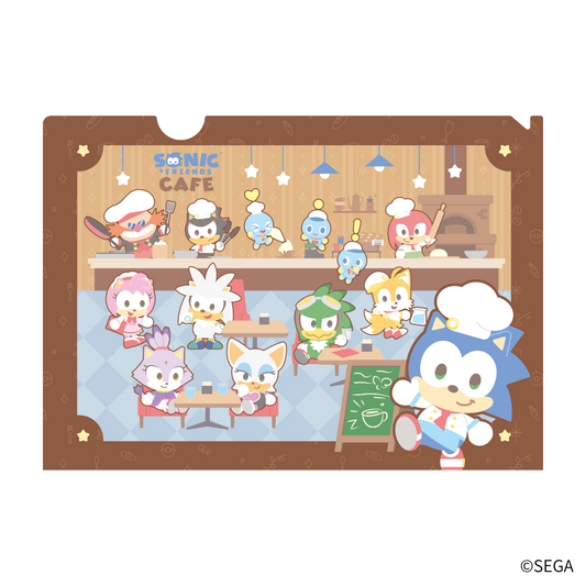 クリアファイル(全1種) -『SONIC＆FRIENDS』