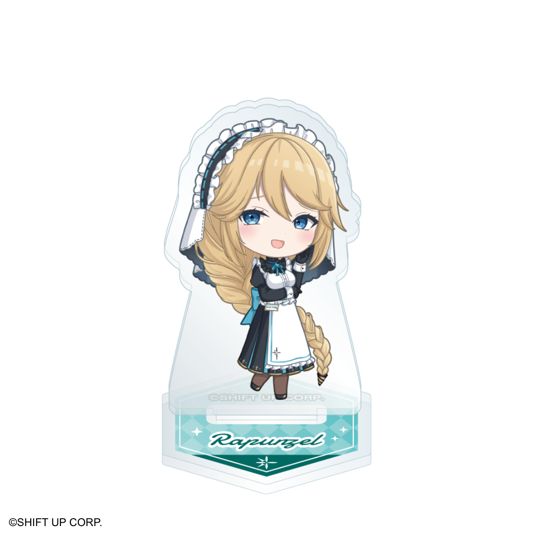 トレーディングアクリルスタンド　ミニキャラver.（全7種）- 勝利の女神：NIKKE Collaboration Cafe 第3弾