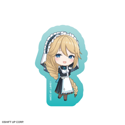 トレーディングダイカットステッカー（全7種）- 勝利の女神：NIKKE Collaboration Cafe 第3弾