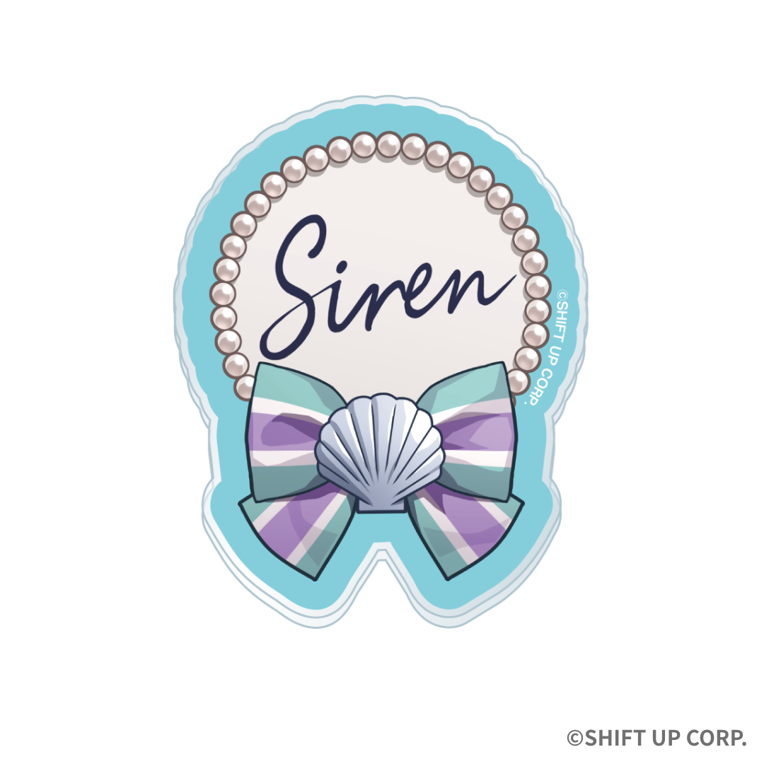 アクリルお名前バッジ（全6種） - 勝利の女神：NIKKE 第2弾