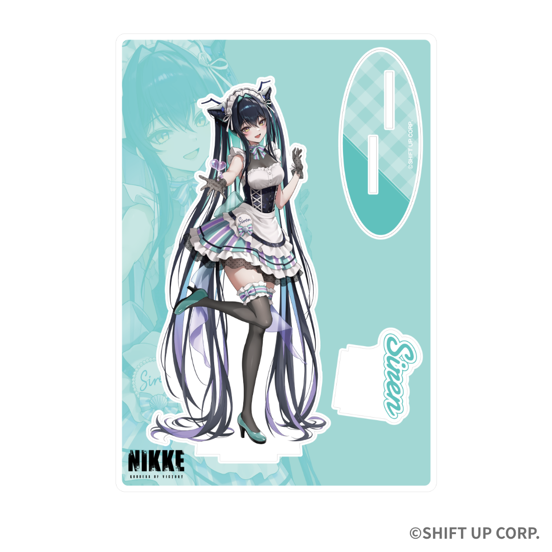 BIG等身イラストアクリルスタンド（全6種） - 勝利の女神：NIKKE 第2弾