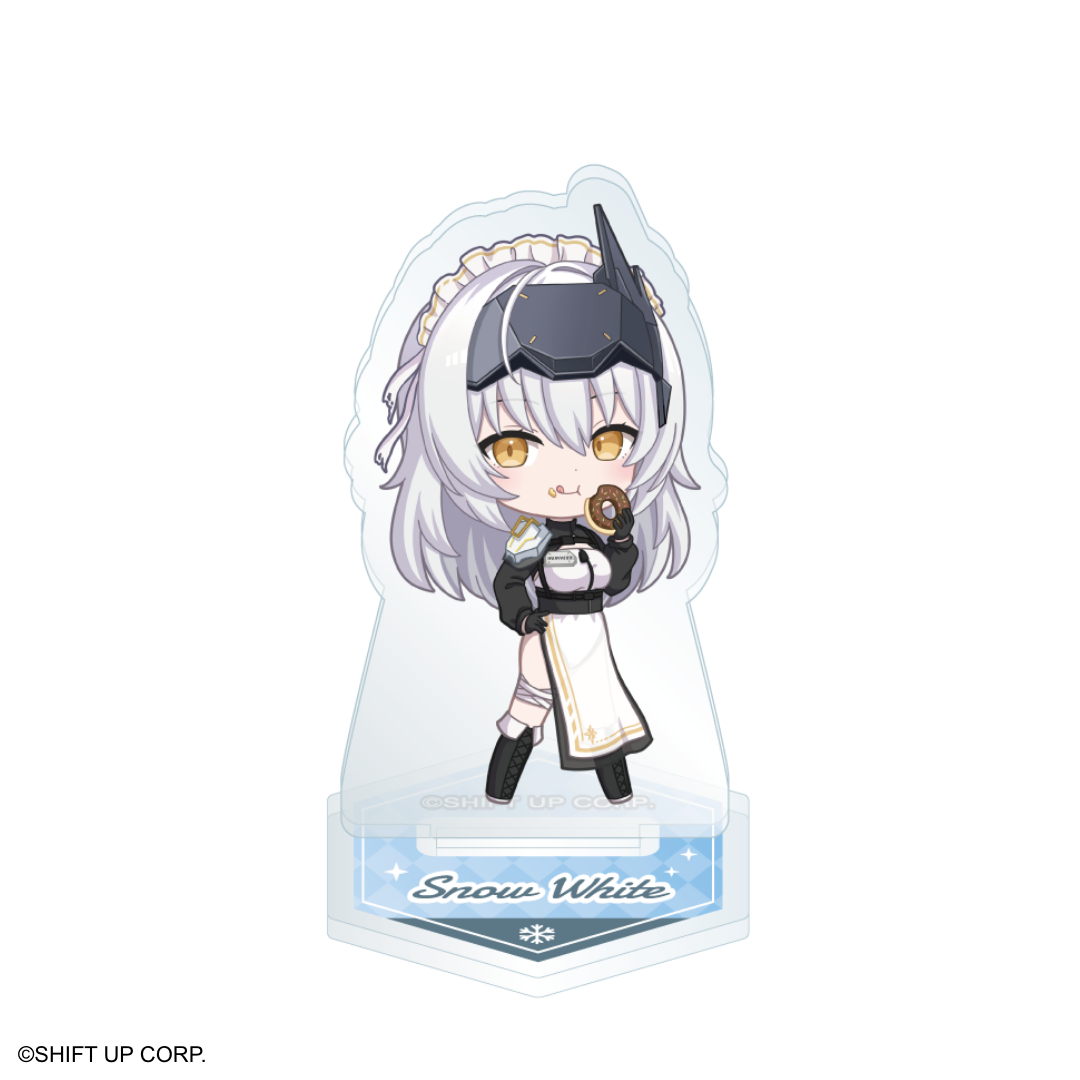 トレーディングアクリルスタンド　ミニキャラver.（全7種）- 勝利の女神：NIKKE Collaboration Cafe 第3弾