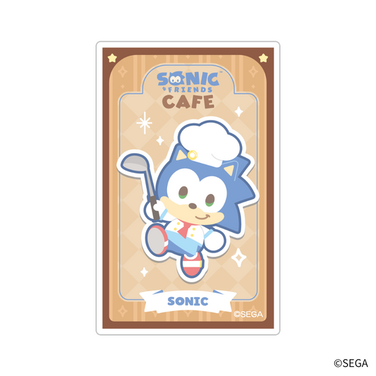 トレーディングクリアカード(全10種) -『SONIC＆FRIENDS』