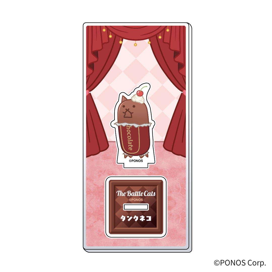 トレーディングミニキャラアクリルスタンド（全9種・ランダム）- 「にゃんこ大戦争」