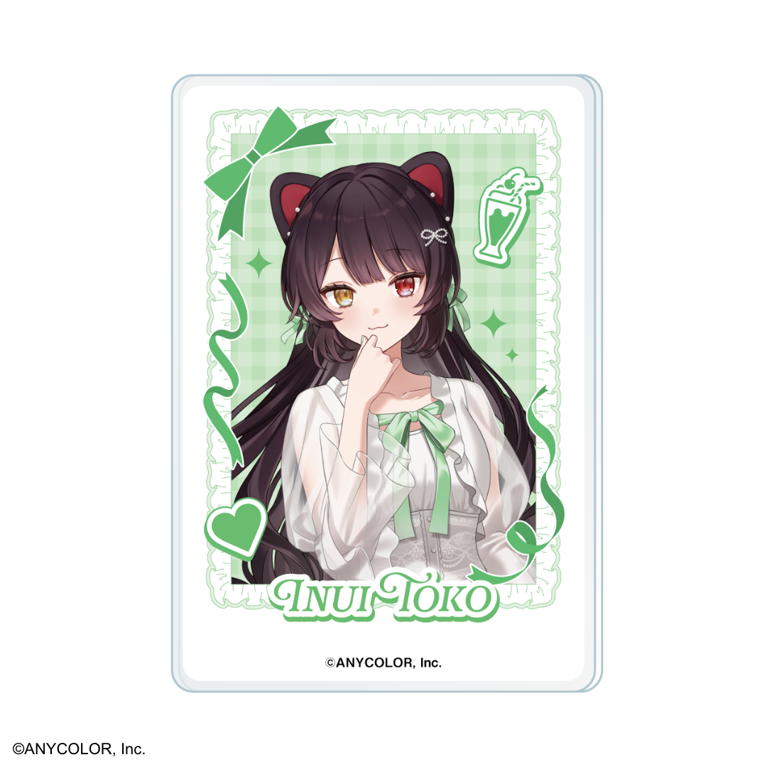 トレーディングクリアカード A（全6種）- にじさんじCafe – and