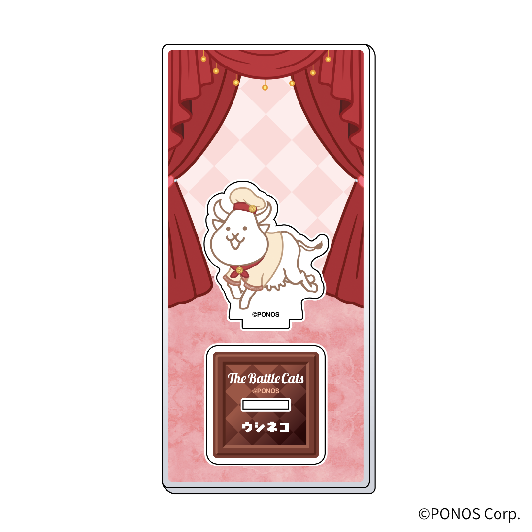 トレーディングミニキャラアクリルスタンド（全9種・ランダム）- 「にゃんこ大戦争」